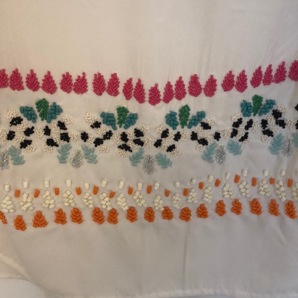 Anthropologie Leifnotes beaded top - Picture 2 of 4